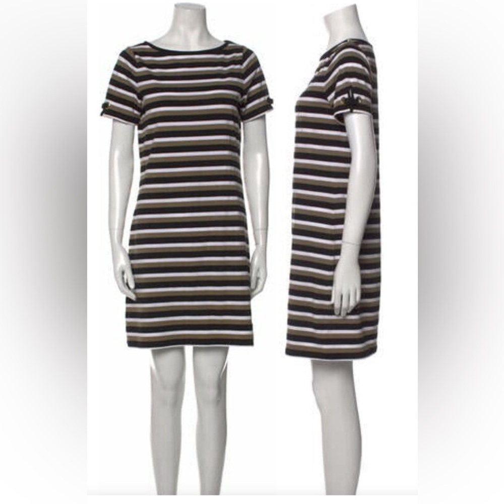 Michael Kors Striped‎ Mini Dress